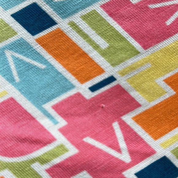 Diane von Furstenberg 100% Silk Abstract Design Sleeveless Dress Sz 4 - Picture 6 of 8